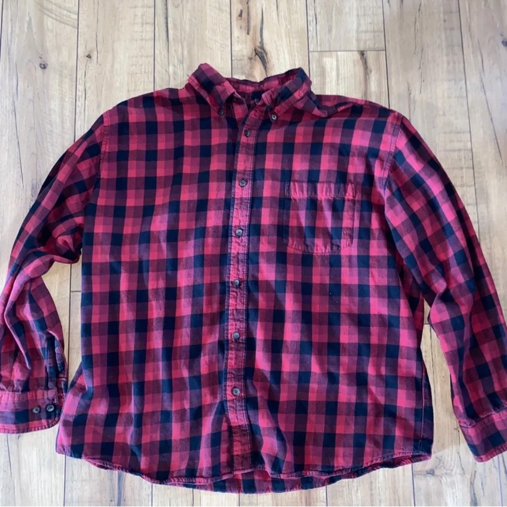 Red and black flannel